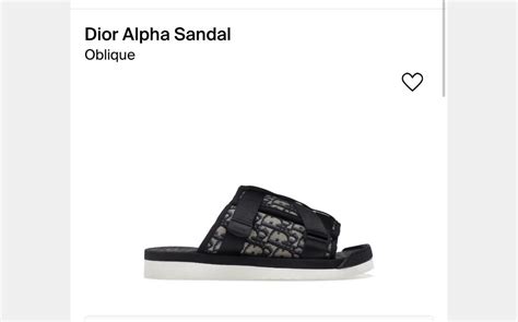 dior alpha sandals dhgate.